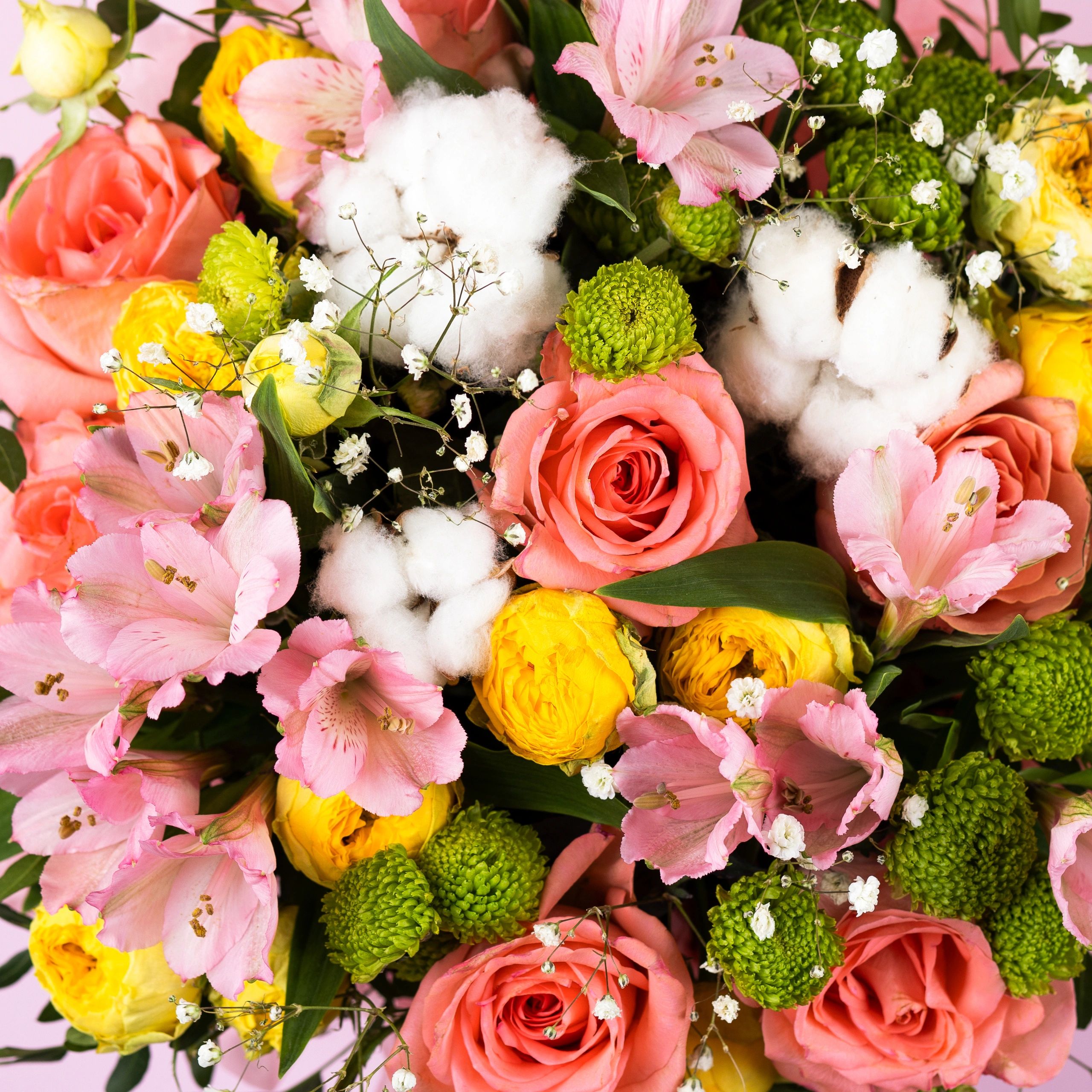 Abstract background of flowers